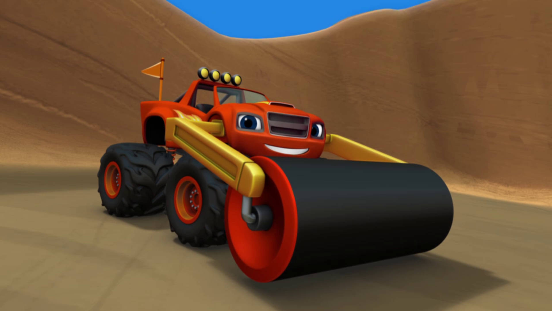 Blaze And The Monster Machines Roller Wallpaper