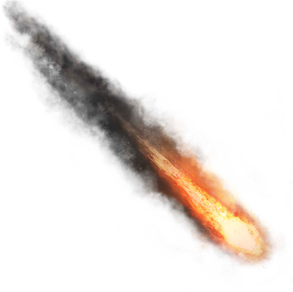 Blazing Comet Artwork PNG