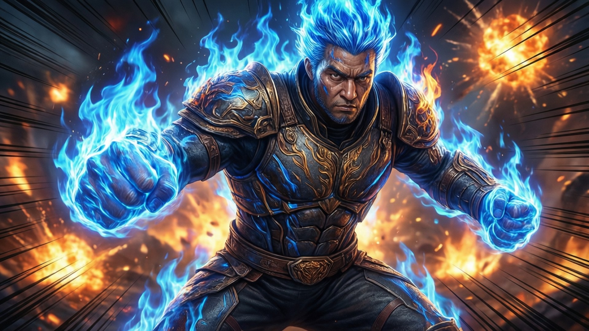 Blazing Force Rush Bakgrundsbilder