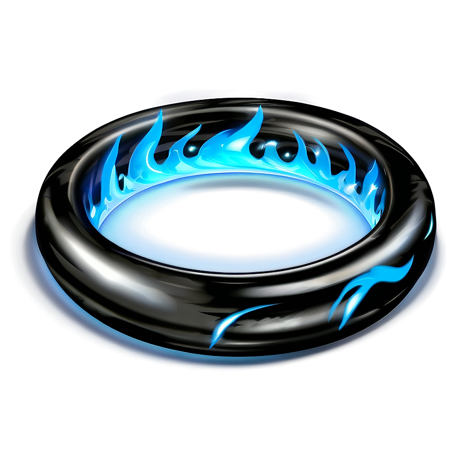 Blazing Ring Illustration Png 06272024 PNG