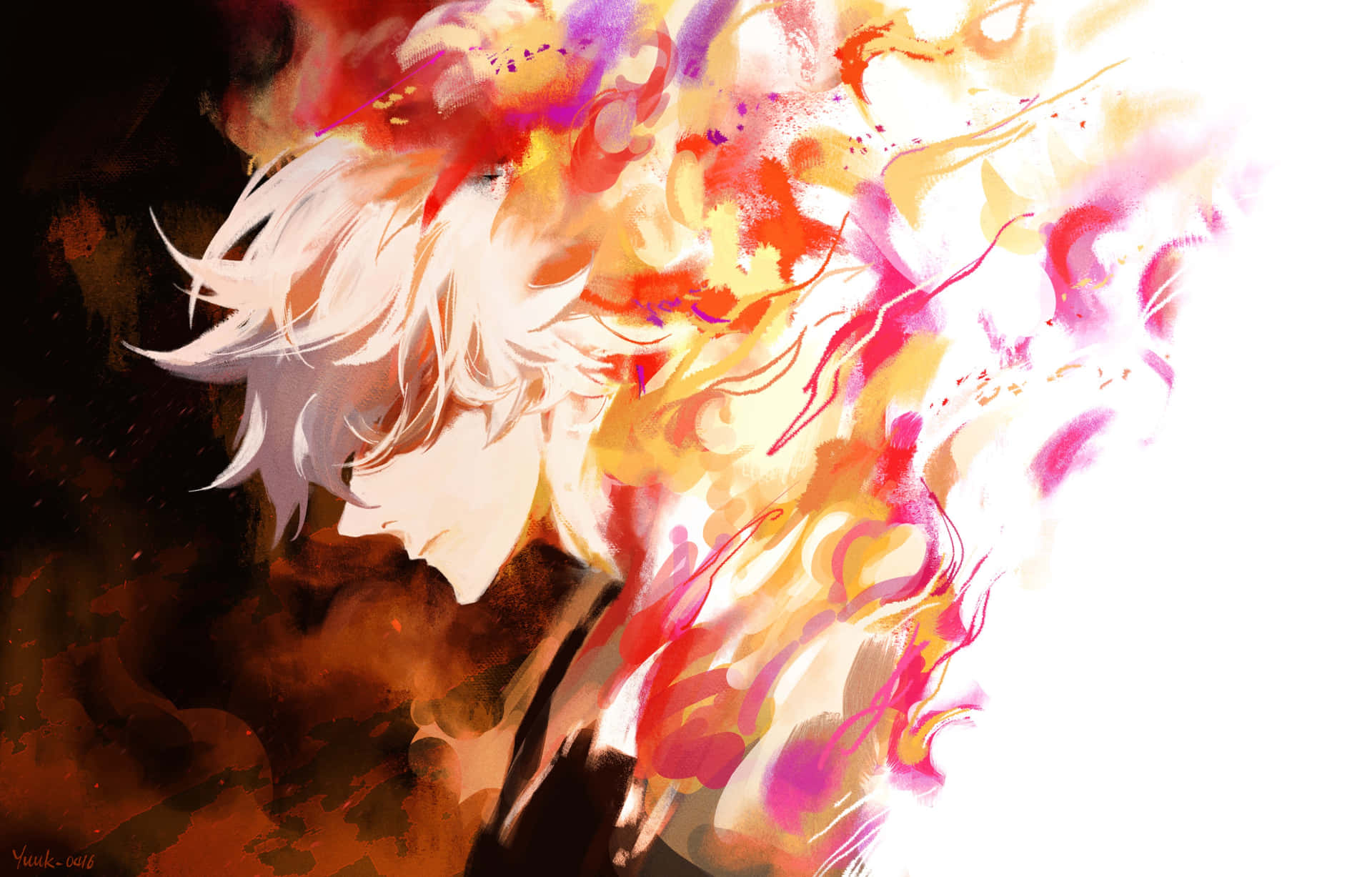 Blazing_ Spirit_ Artwork Wallpaper