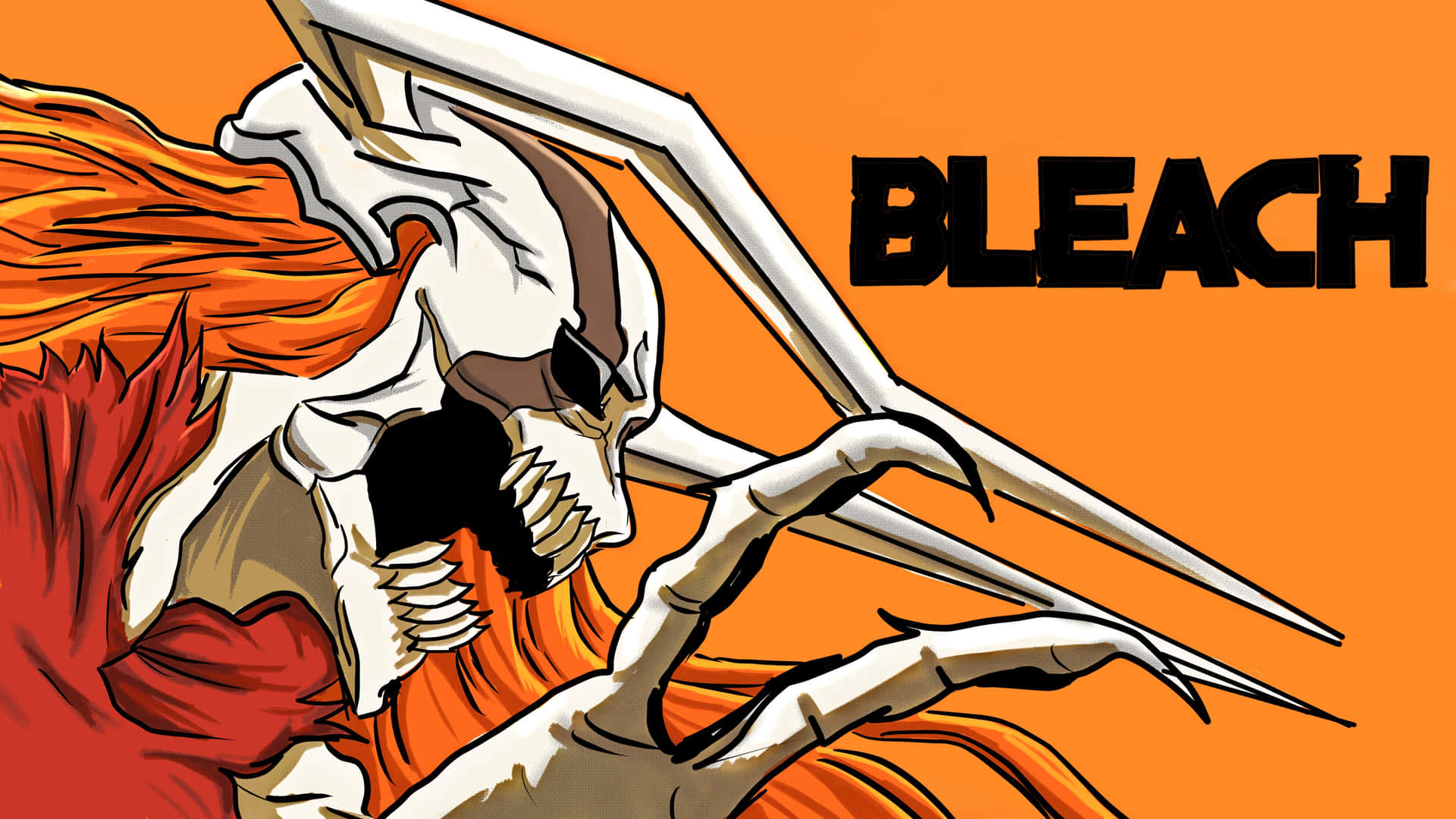 Download Bleach Anime Hollow Mask Wallpaper | Wallpapers.com