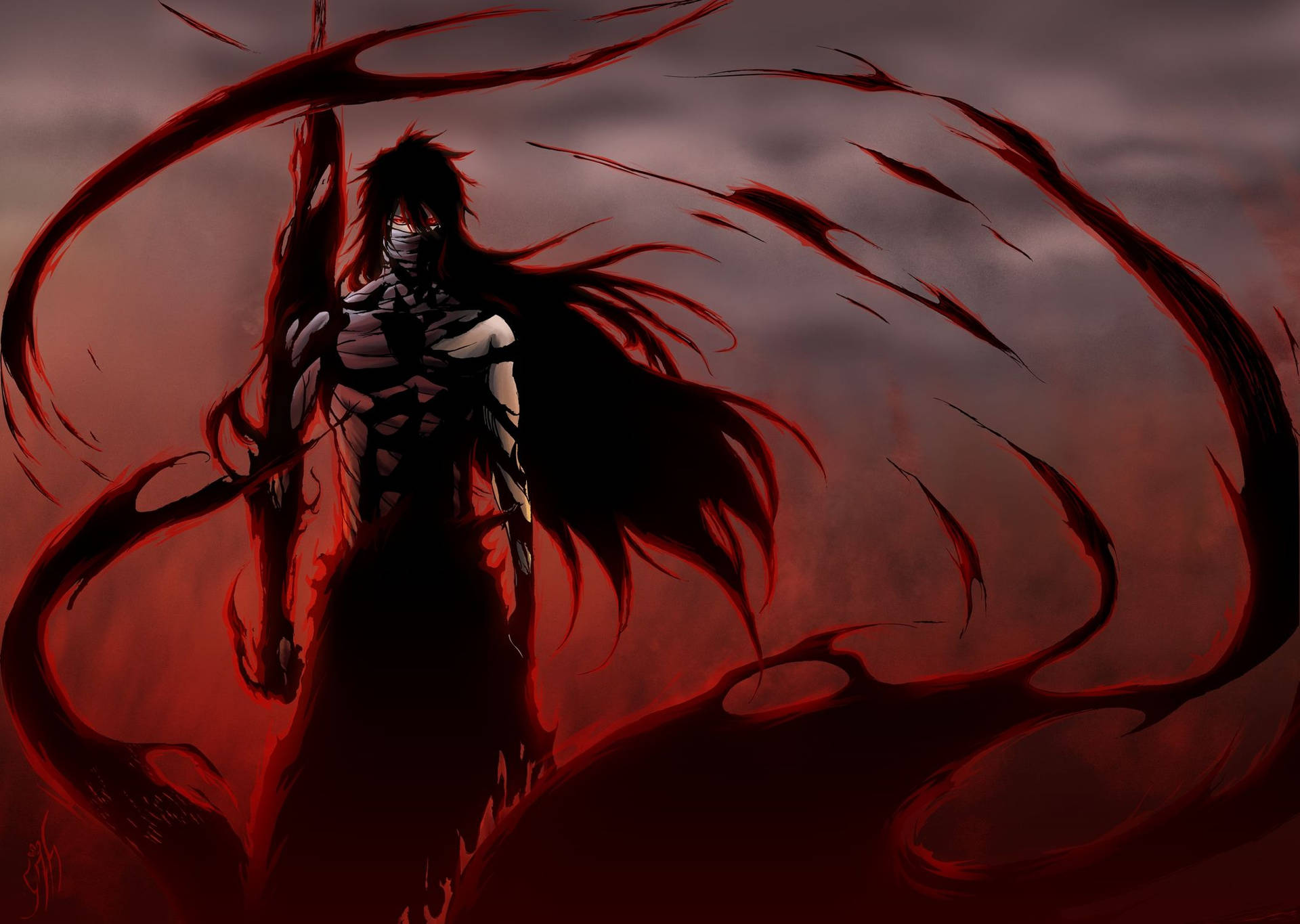 "Bleach Ichigo Shows His True Power" Wallpaper