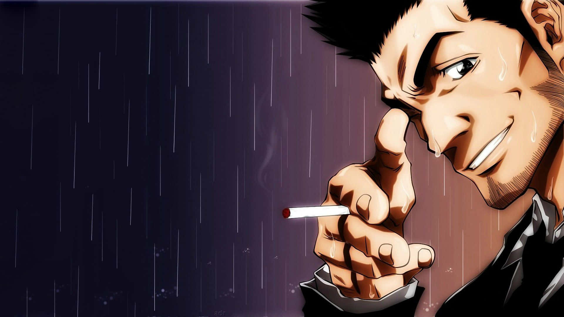 Blekmedelisshin Kurosaki Anime Tecknad Film. Wallpaper