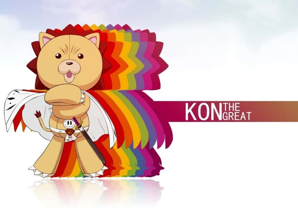 Exciting Adventures with Bleach's Kon Wallpaper