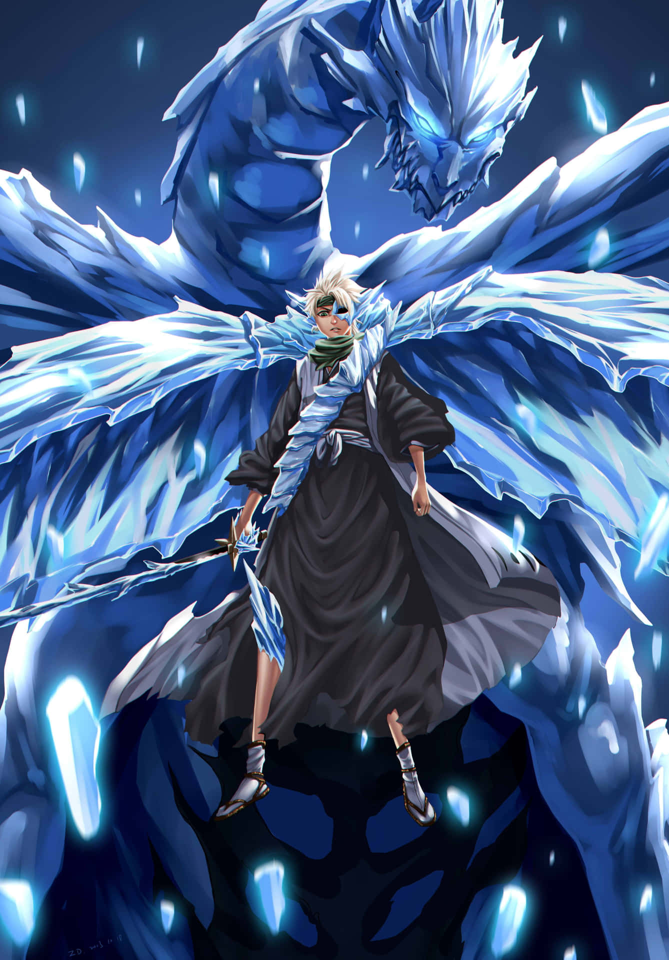 Bleach Ice Dragon Picture