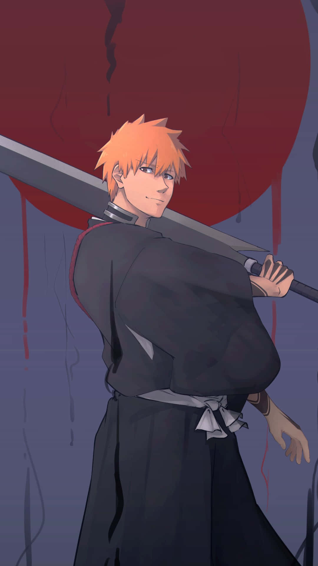 Join Ichigo Kurosaki and the Soul Reapers in the Thousand-Year Blood War Arc Wallpaper