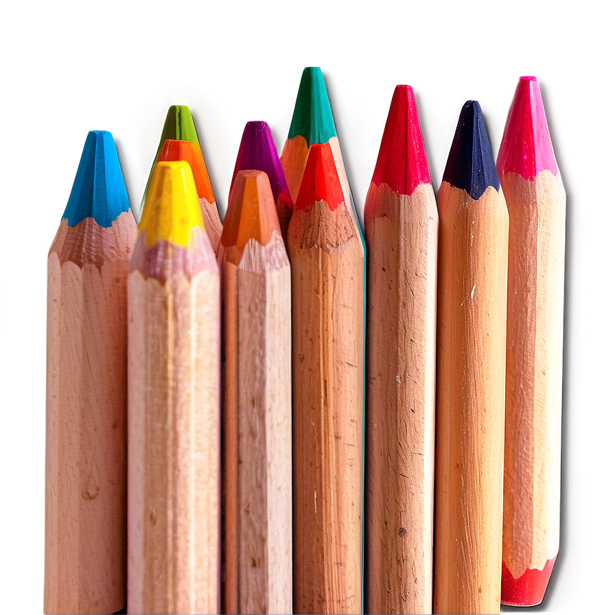 Blendable Colored Pencils Png Ryh PNG