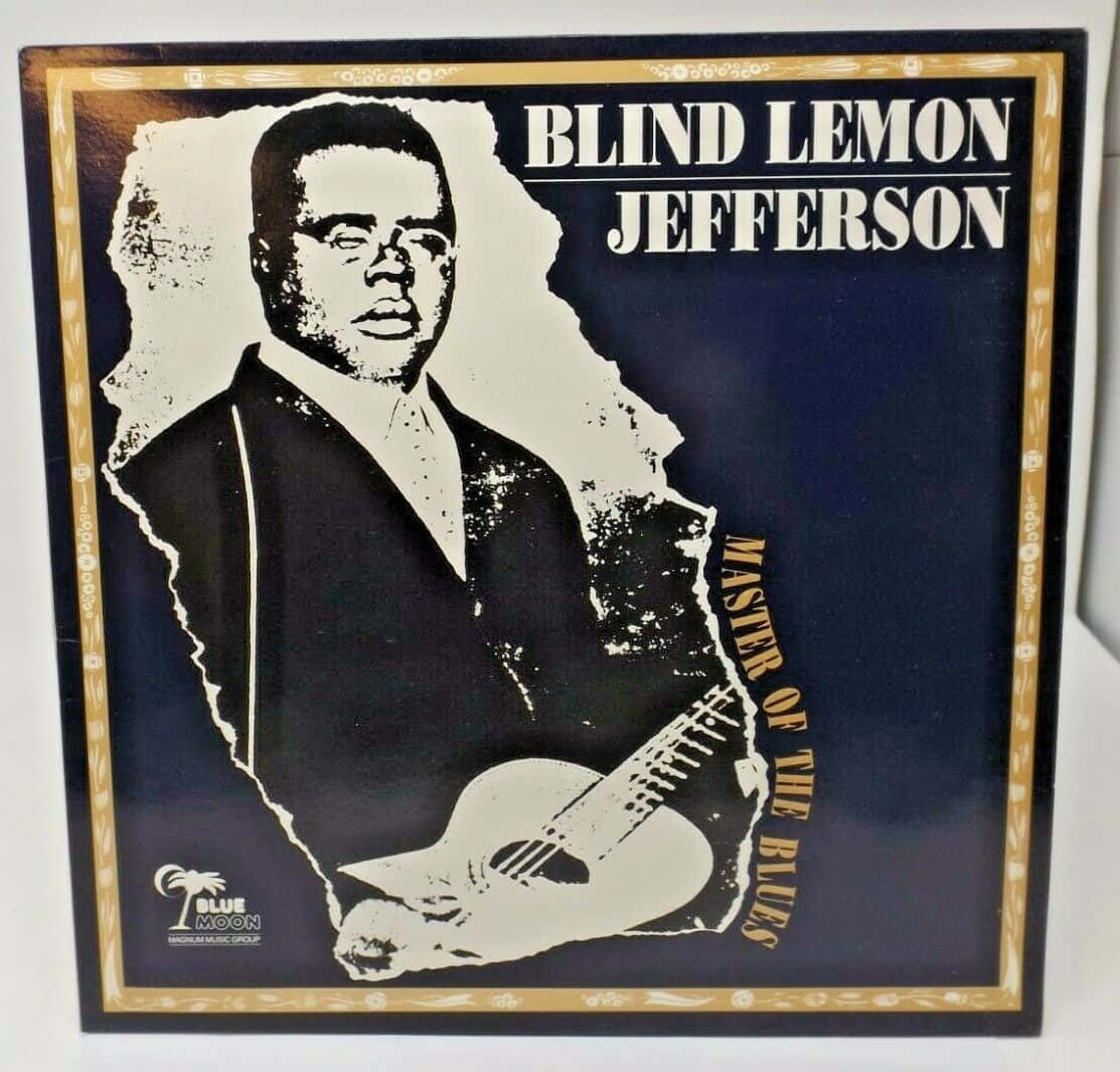 Blindlemon Jefferson Mästaren Av Blues Omslag. Wallpaper