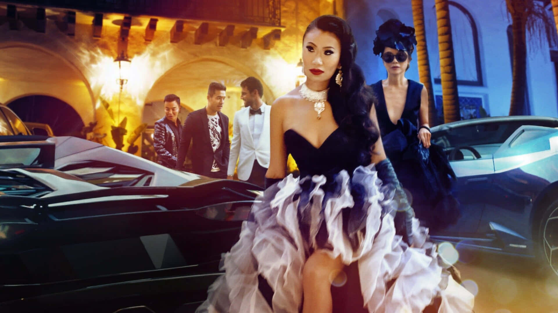 The Extravagant Life of Los Angeles' Wealthy Asians in Bling Empire Wallpaper