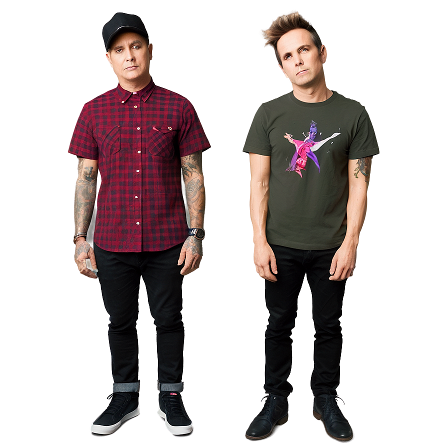 Blink 182 D PNG