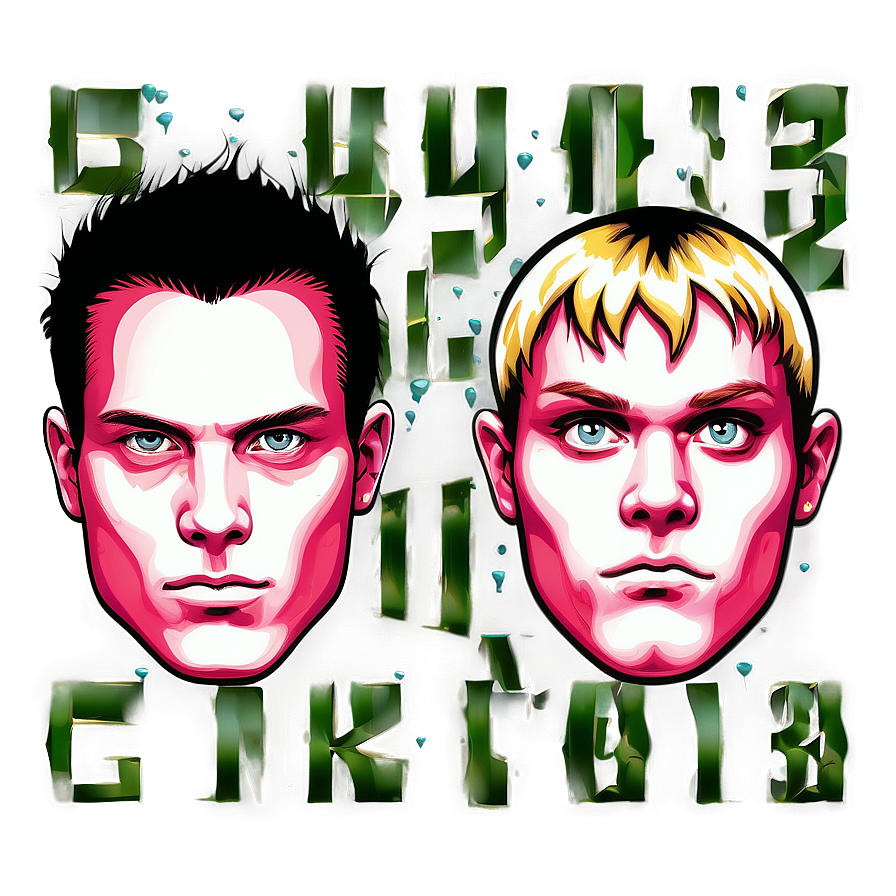 Blink-182 Digital Fan Art Collection Png Uoe PNG