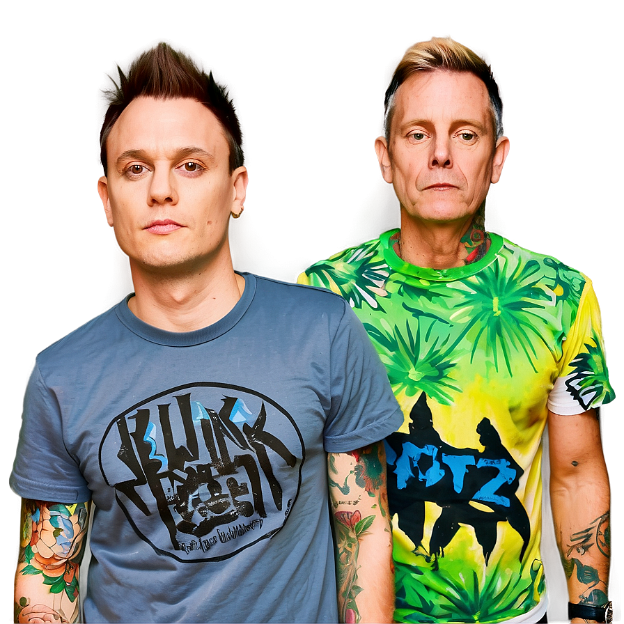 Blink-182 Reunion Announcement Art Png 54 PNG