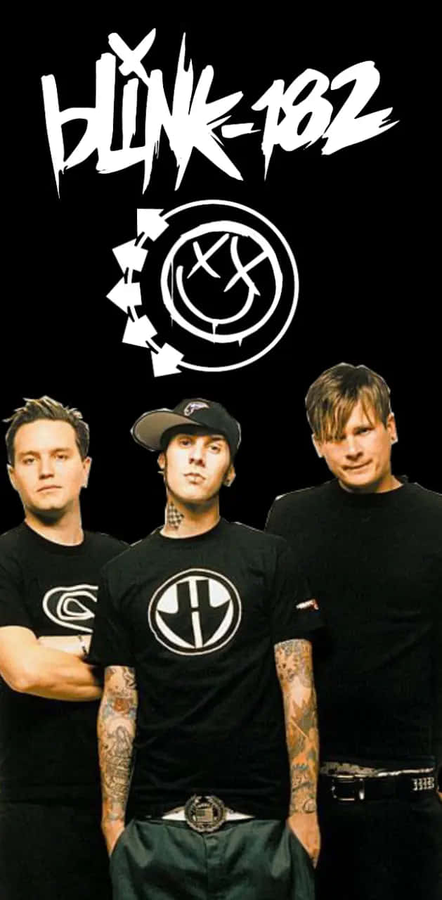 Blink182 Band Members Promotional Photo Wallpaper