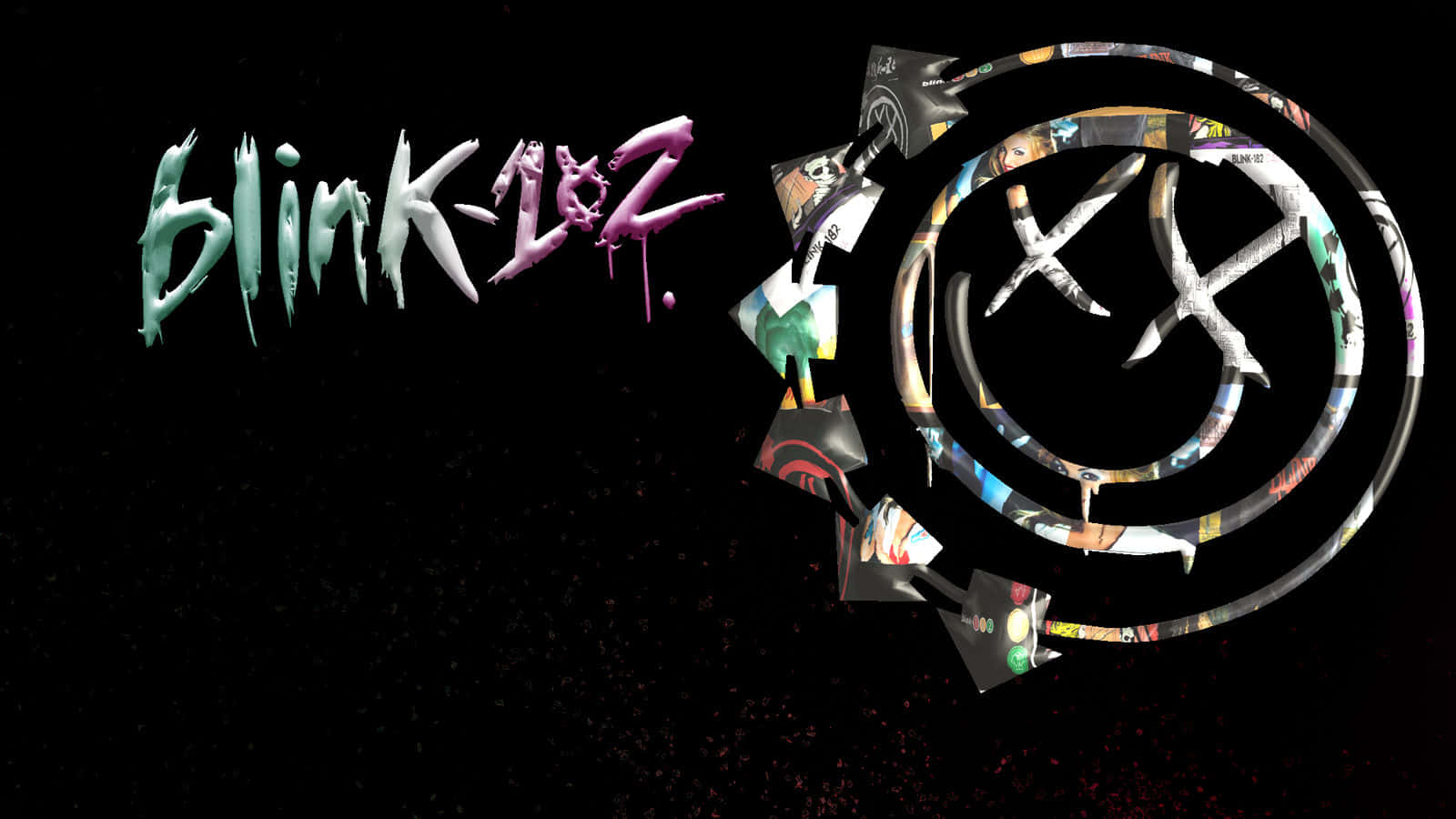 Blink182 Logo Artwork Wallpaper