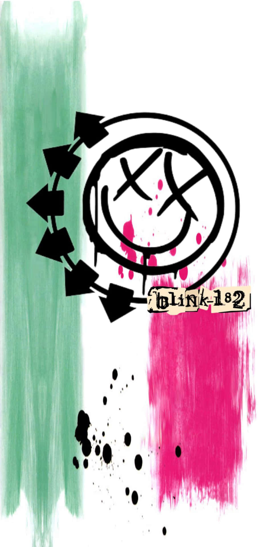 Blink182 Smiley Logo Artwork Wallpaper
