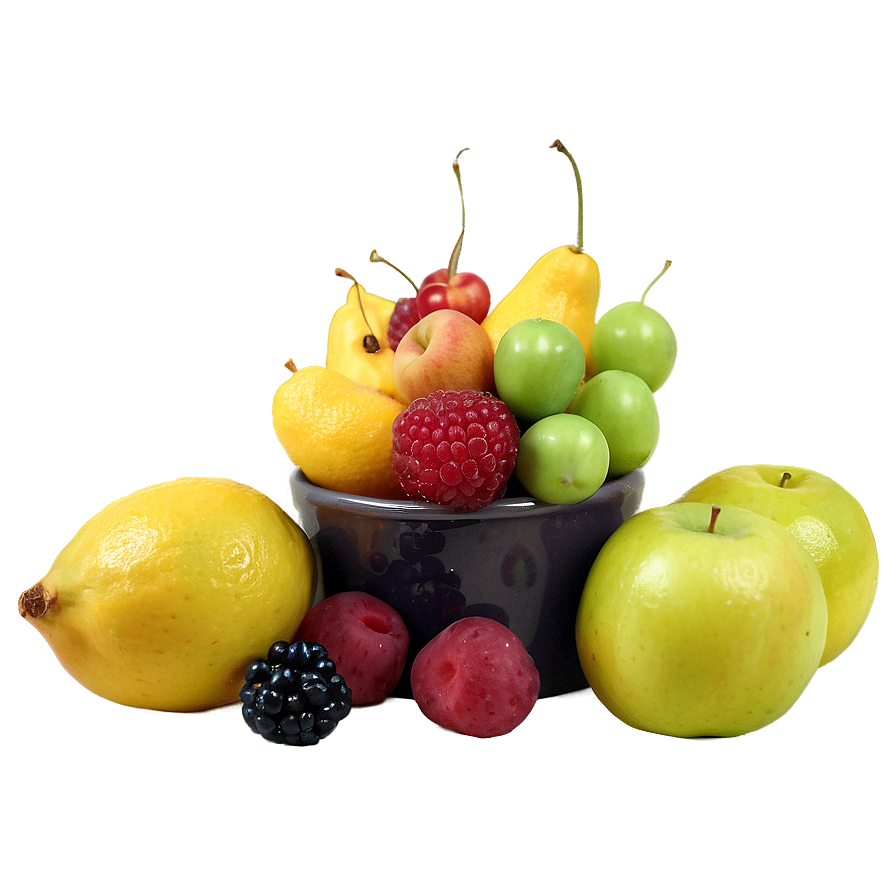 Blissful Fruit Arrangement Png 06132024 PNG