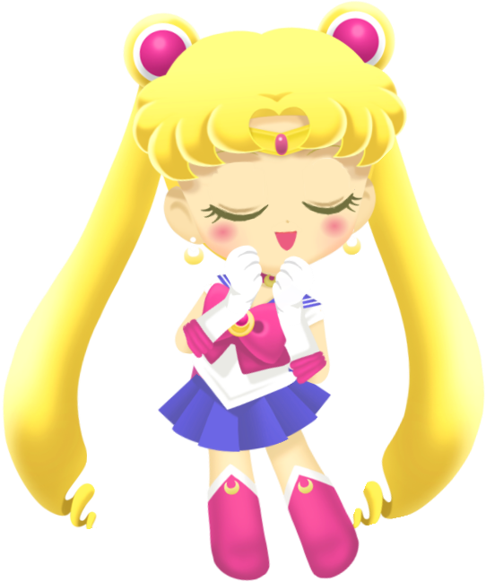 Blissful Sailor Anime Character PNG