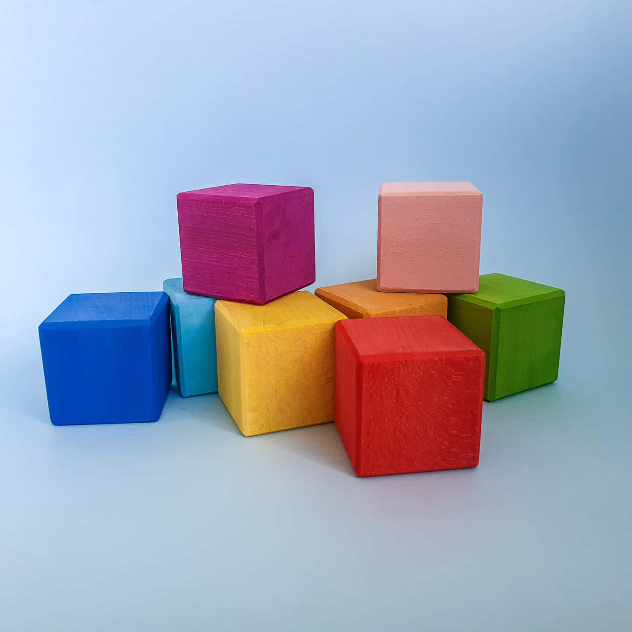Colorful Wooden Blocks - Png, Jpg, Jpeg