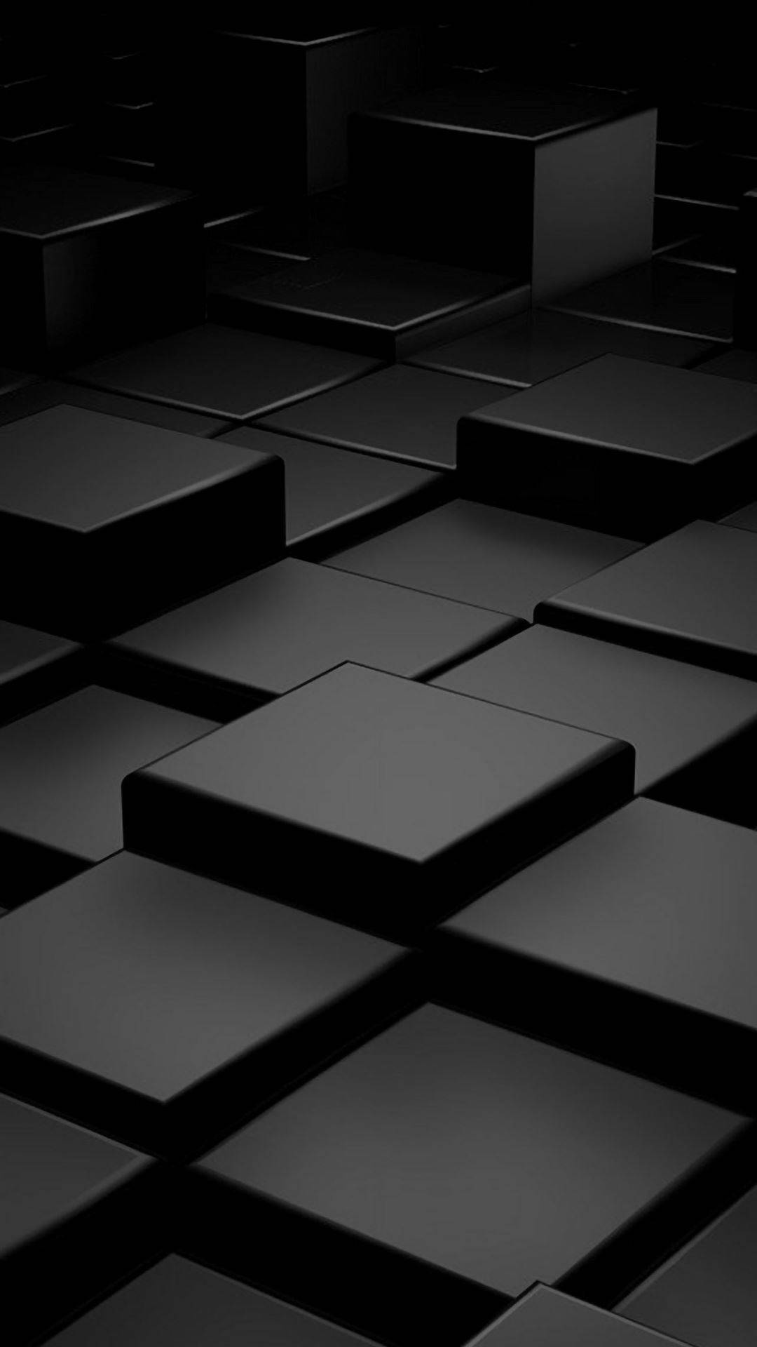 Blocks On Black Iphone 6 Plus Wallpaper