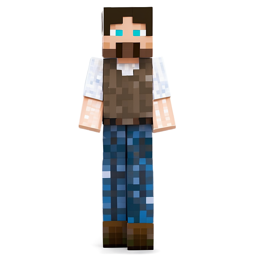 Blocky Minecraft Characters Png 28 PNG