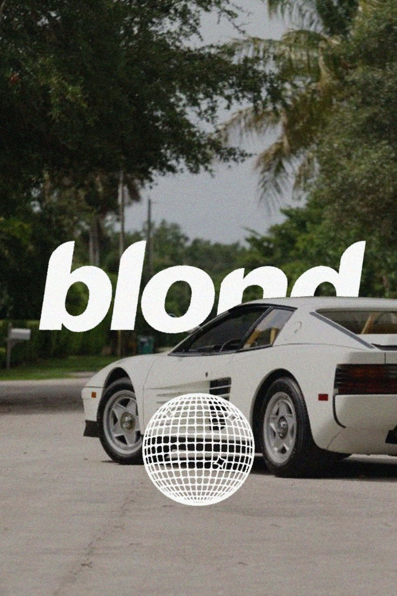 Estetika Album Blond Frank Ocean Wallpaper