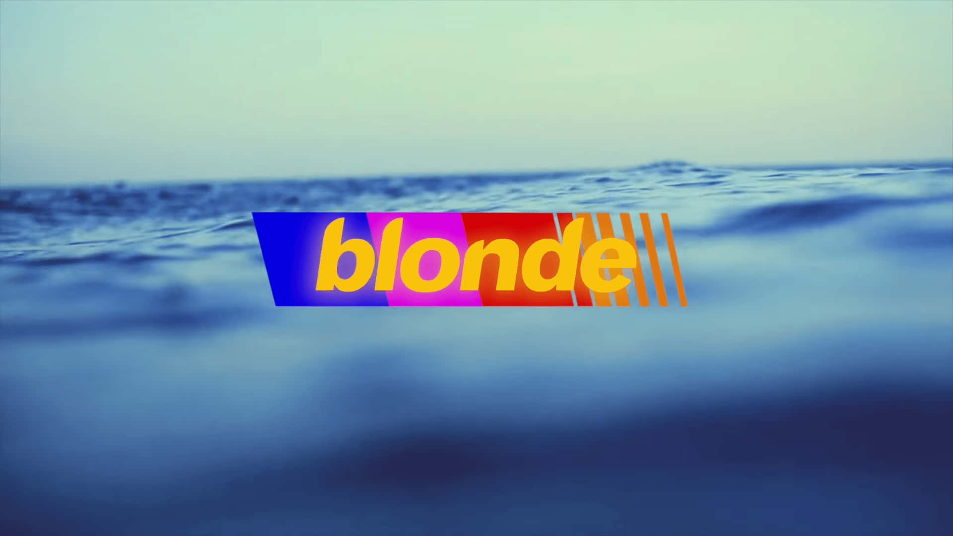 Blonde Album Art Frank Ocean Esthetiek Achtergrond