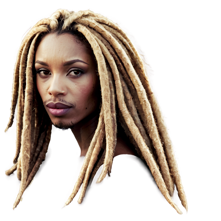 Blonde Dreadlocks Png Uua39 PNG