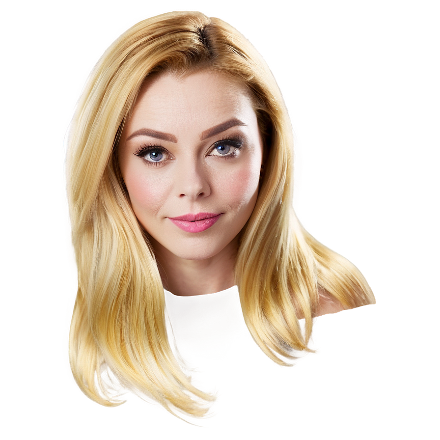 Blonde Hair Makeover Png Ruo PNG