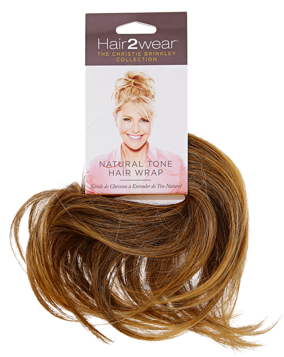 Blonde Hair Wrap Product Packaging PNG