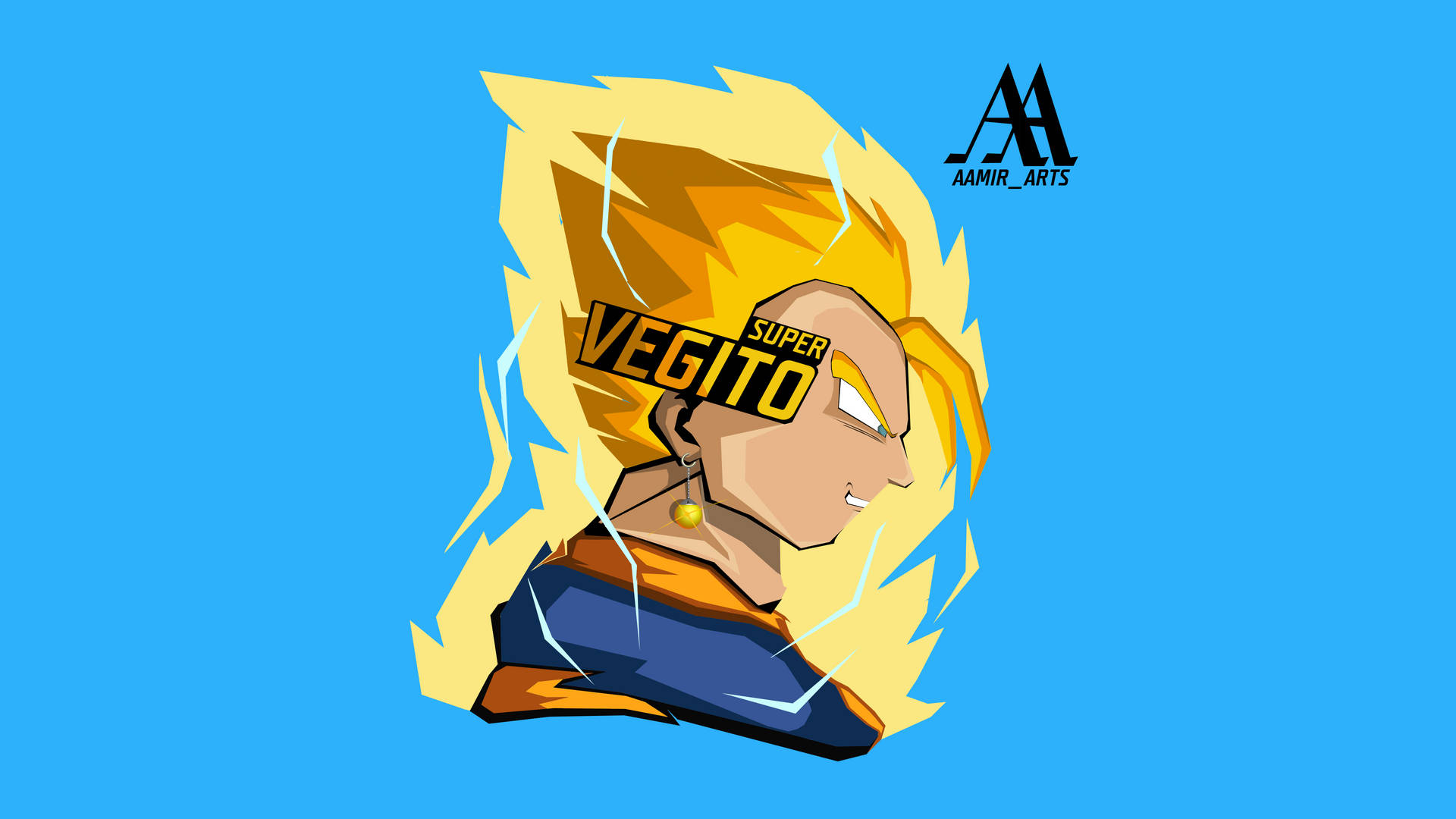 Blondevegito Blue (in The Context Of Computer Or Mobile Wallpaper) Would Be Translated To 