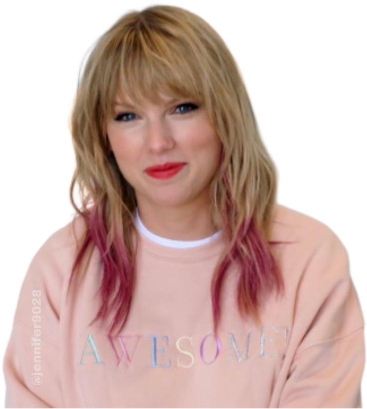 Blonde Womanin Awesome Sweatshirt PNG