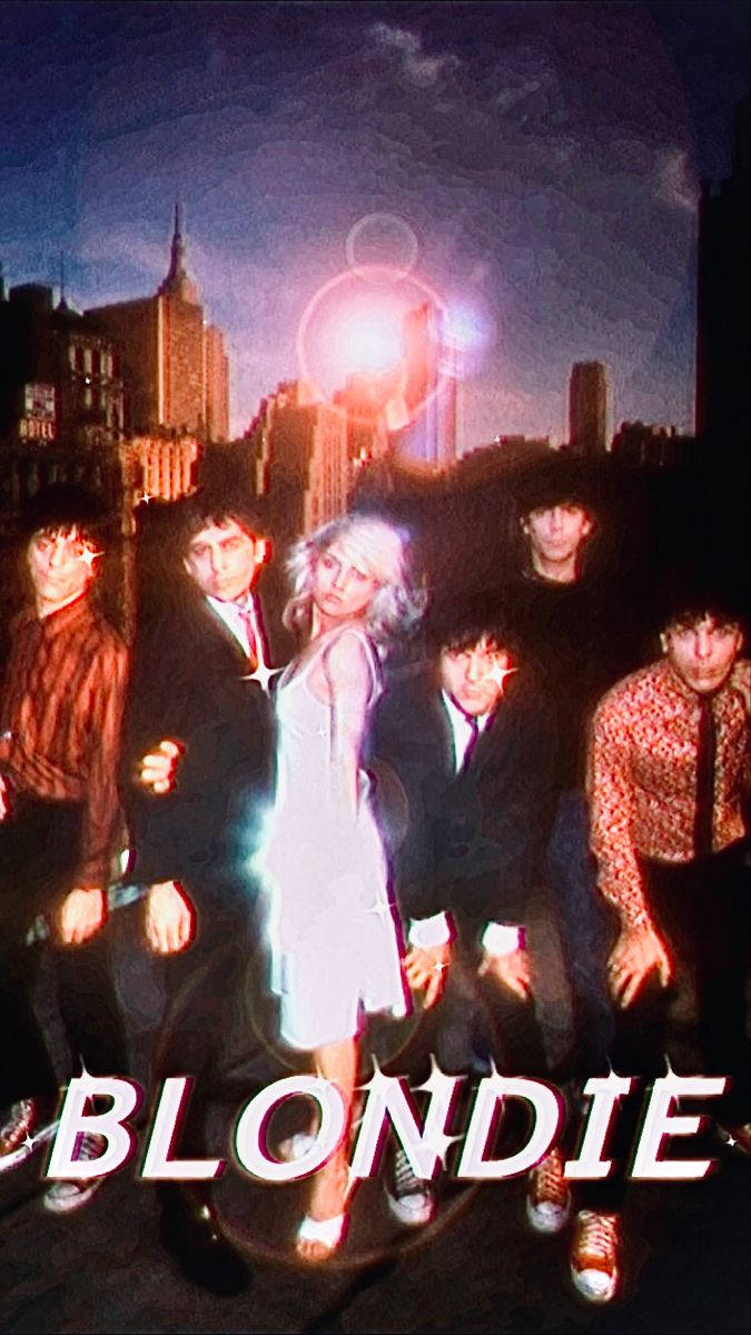 Blondie American Rock Band Vintage Poster Art Picture