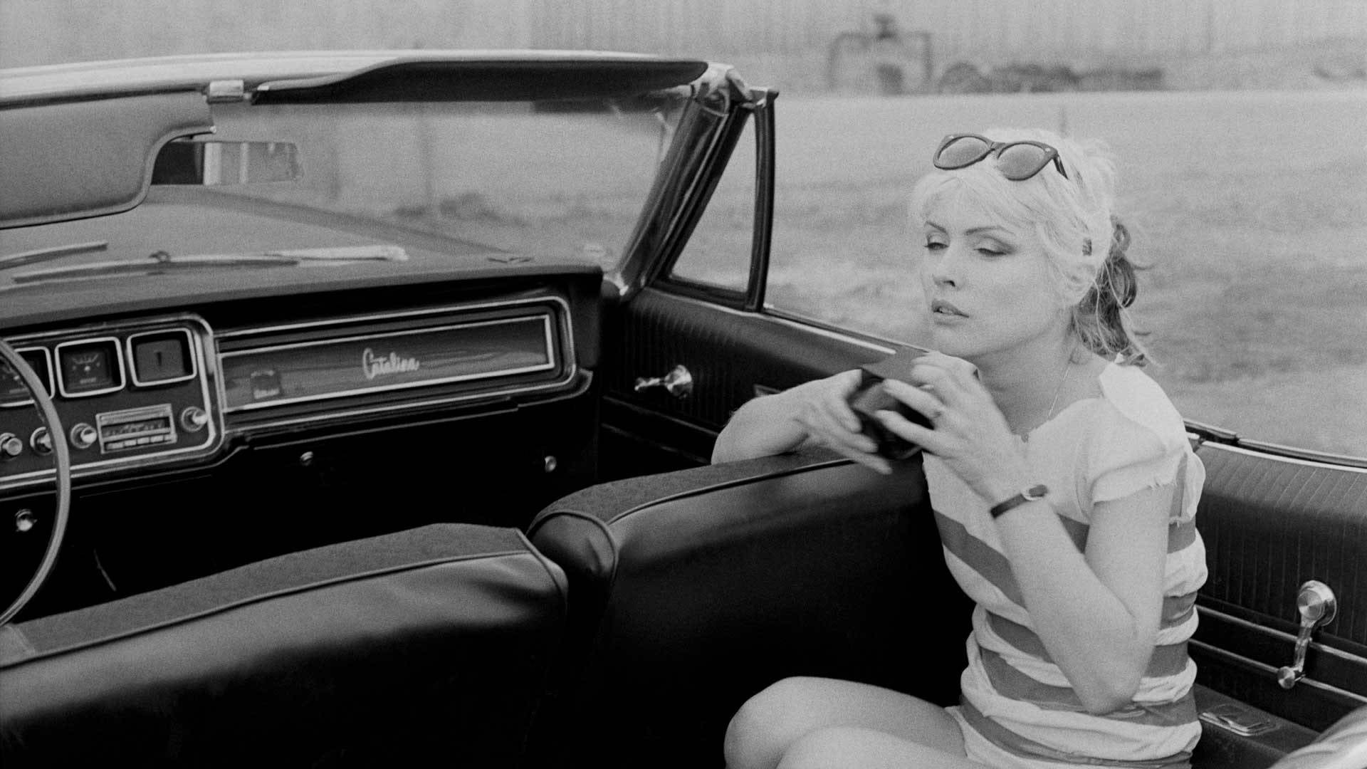 Blondie Debbie Harry Car Noir Photography Picture