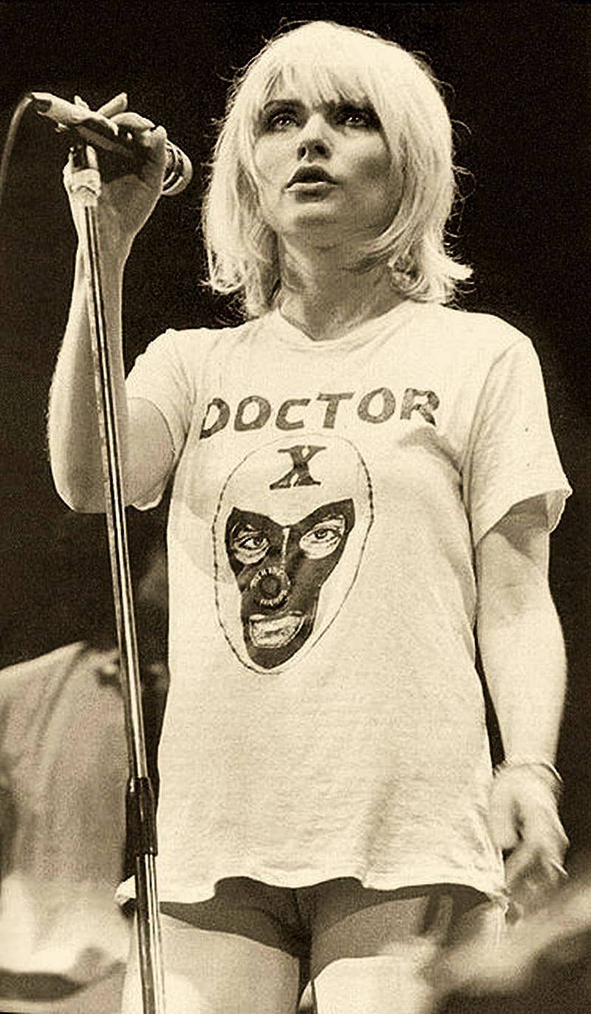 Blondie Debbie Harry Sepia Photography Picture