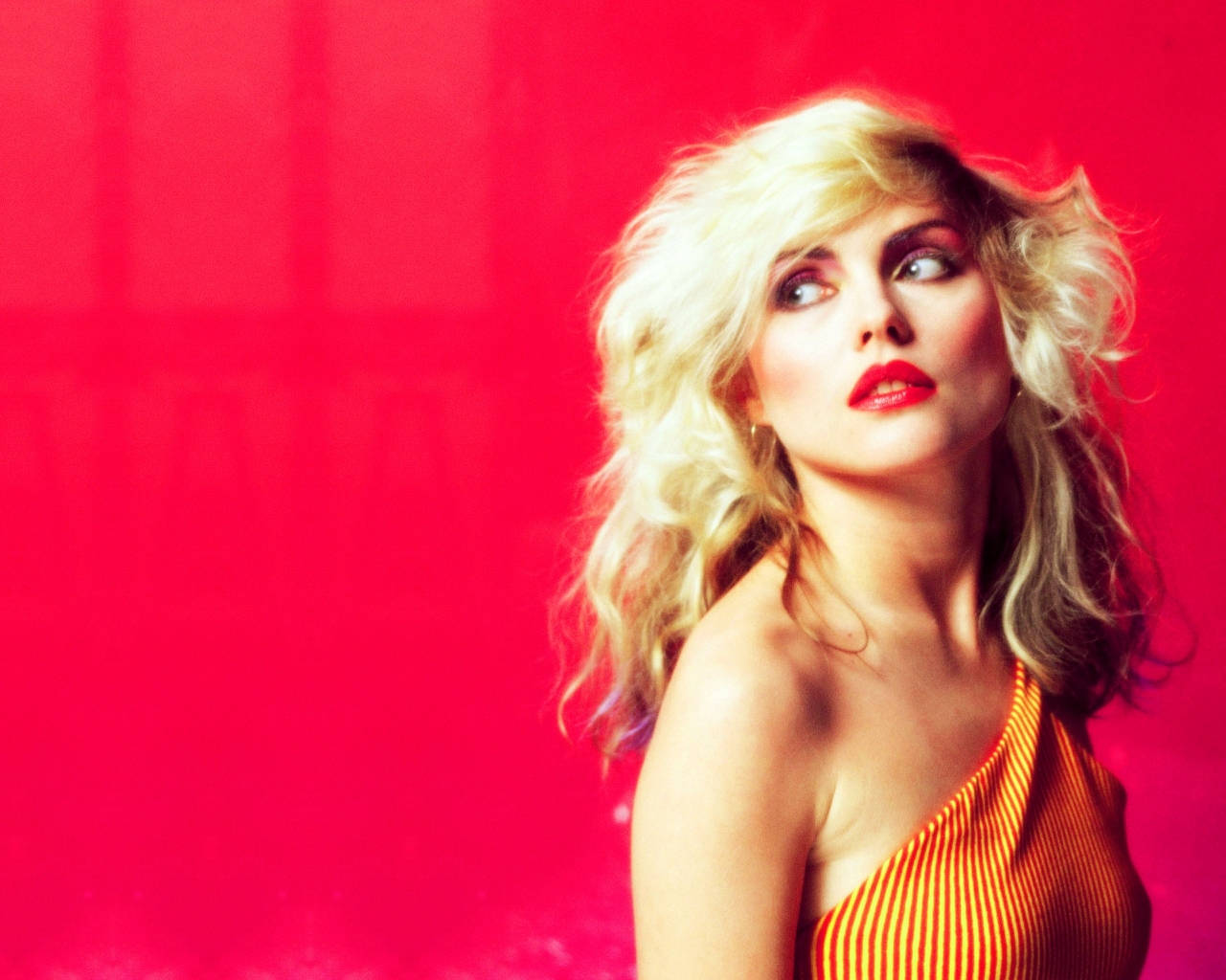 Blondie Lead Vocalist Debbie Harry Photography Wallpaper