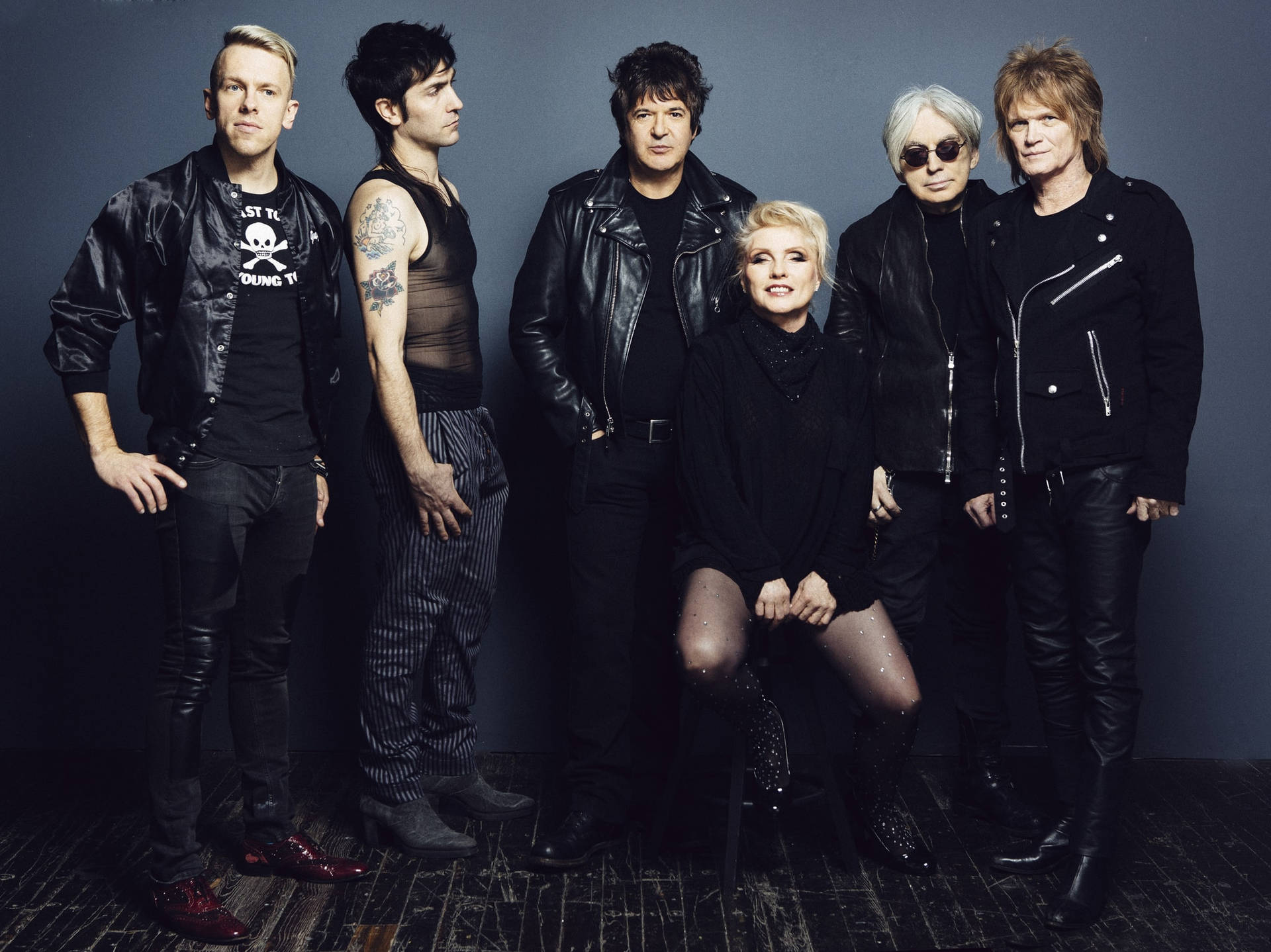 Blondie Rock Band Members Photography Background
