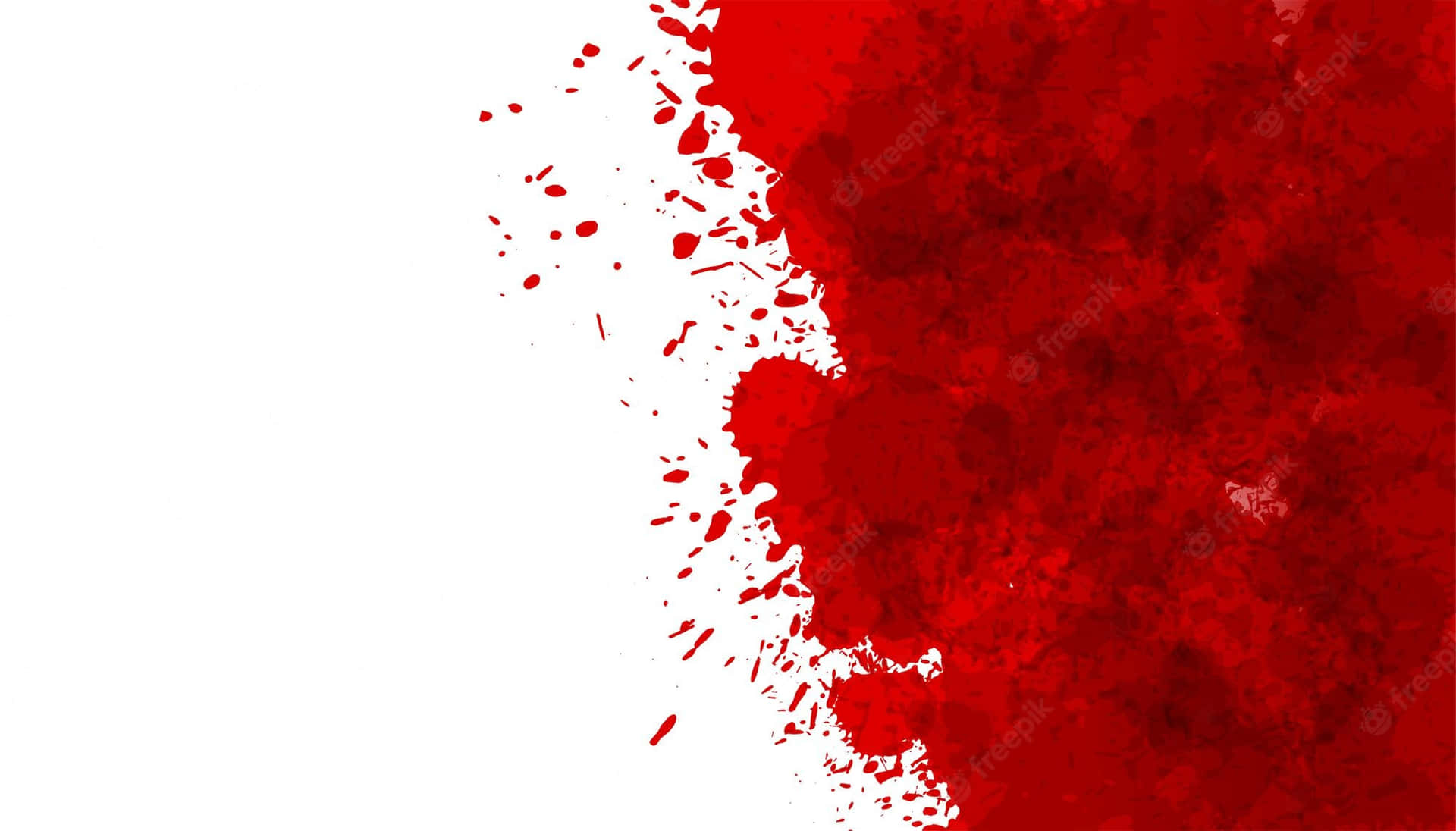 Red Blood Splatter Background Wallpaper