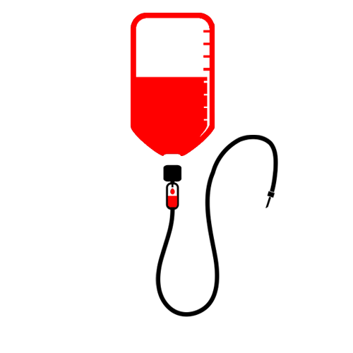 Blood Donation Bag Graphic PNG