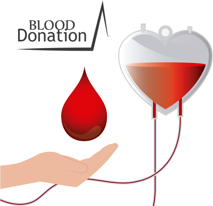 Download Blood Donation Concept Illustration | Wallpapers.com