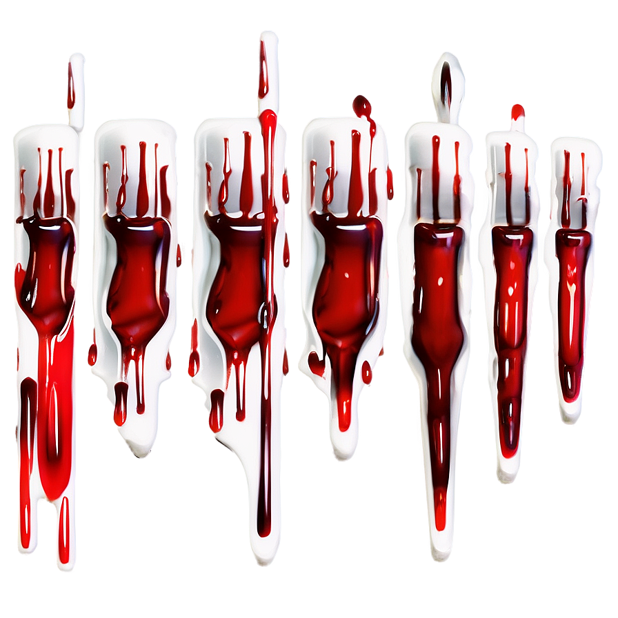 Blood Drip Seamless Png Hej76 PNG