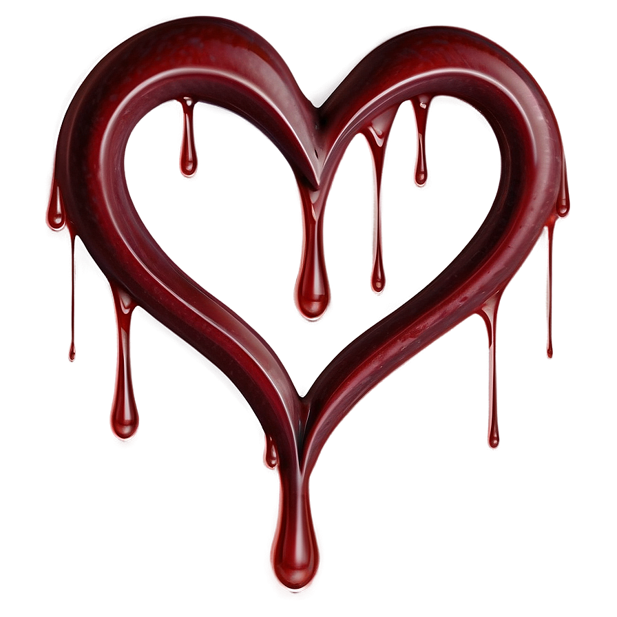 Download Blood Dripping Heart Png Kdy36 