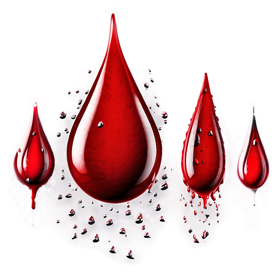 Blood Drop Splash Png 34 PNG