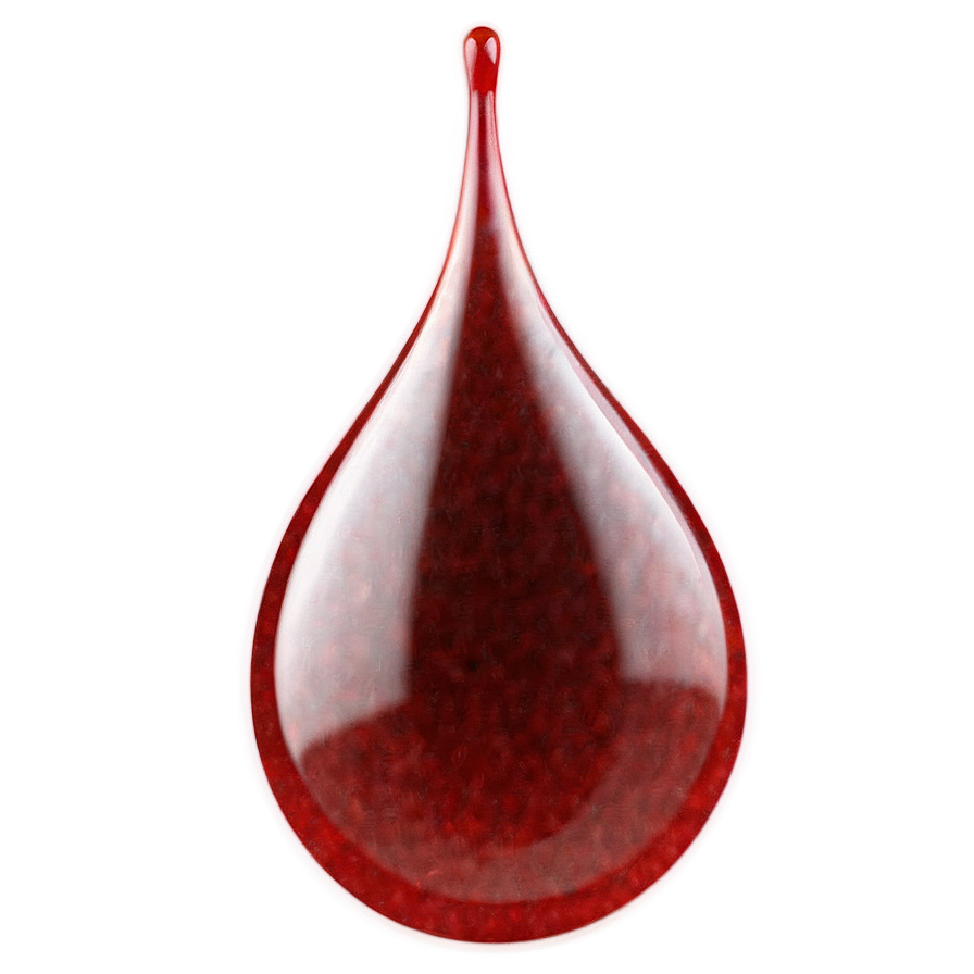 Blood Drop Transparent Background Png 05252024 PNG