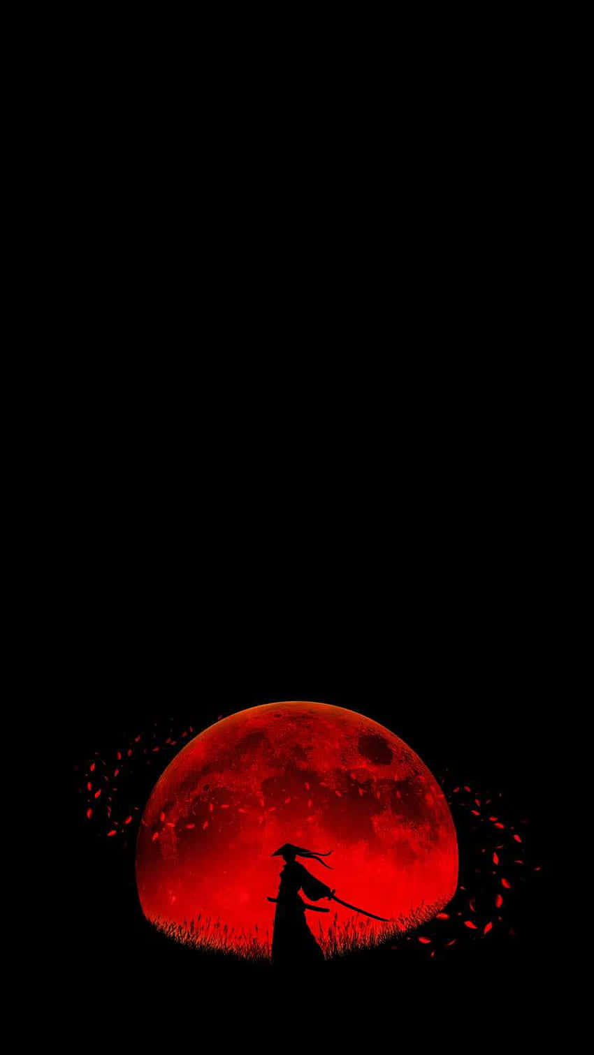 Samuráide La Luna De Sangre Fondo de pantalla