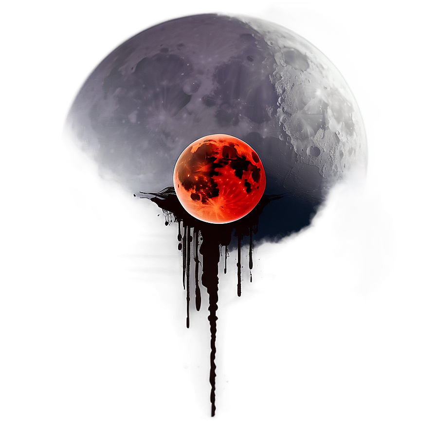 Blood Moon Halloween Night Png 06112024 PNG