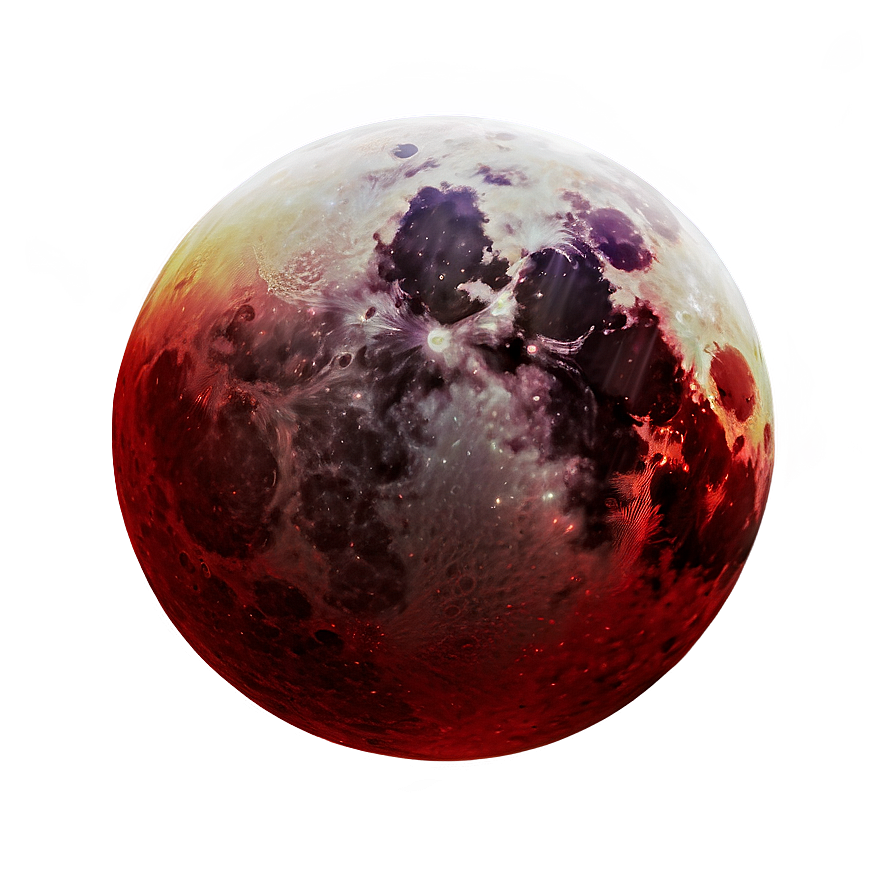 Blood Moon In Space Png 90 PNG