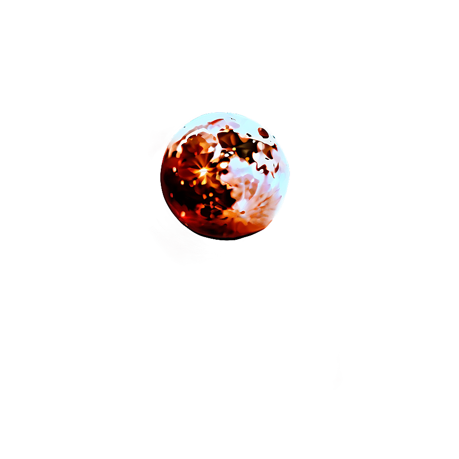 Blood Moon In Space Png Flb PNG