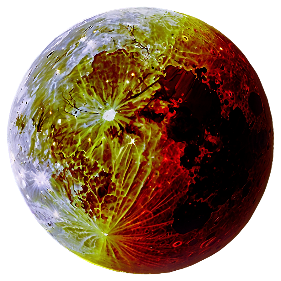 Blood Moon Night Sky Png 06112024 PNG