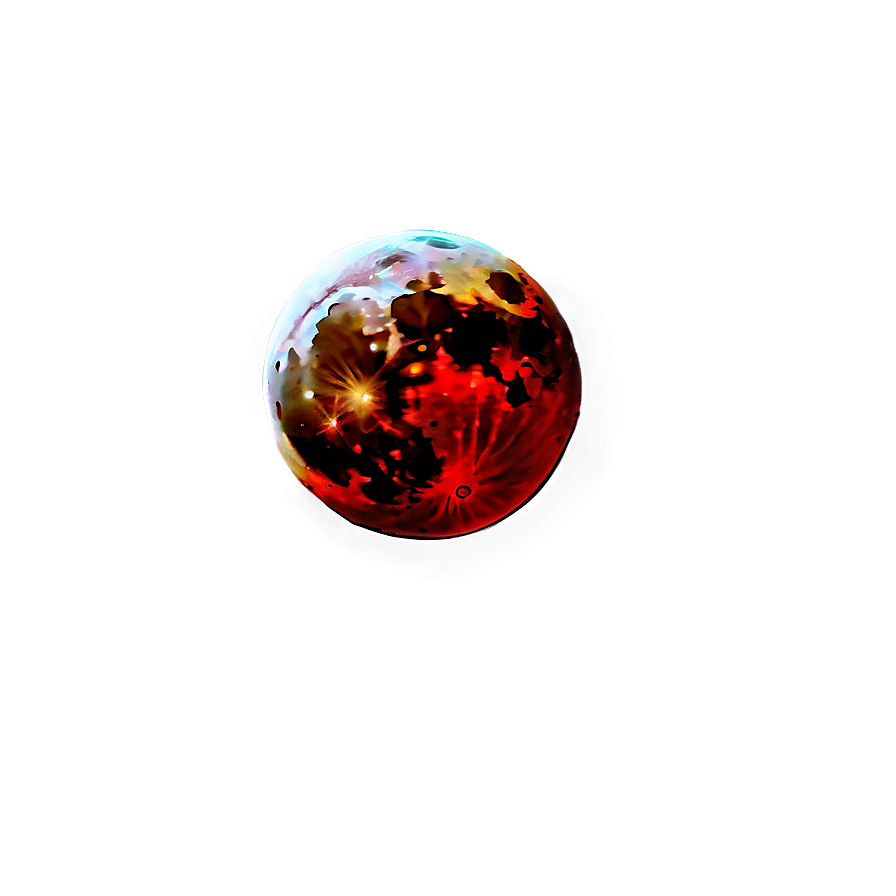 Blood Moon Night Sky Png Uxa PNG